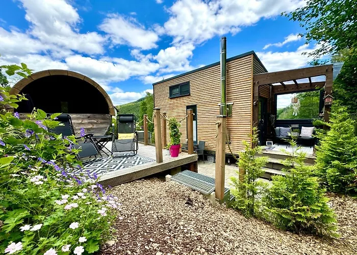 Villa Tiny House KlitzeKlein am Waldrand von Elpe Olsberg